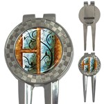 abstract 3-in-1 Golf Divot