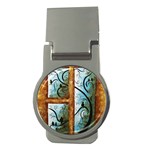 abstract Money Clip (Round)