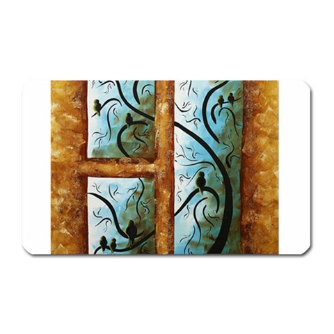 abstract Magnet (Rectangular) from ArtsNow.com Front