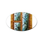 abstract Sticker Oval (10 pack)