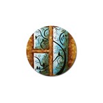 abstract Golf Ball Marker (4 pack)
