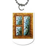 abstract Dog Tag (Two Sides)