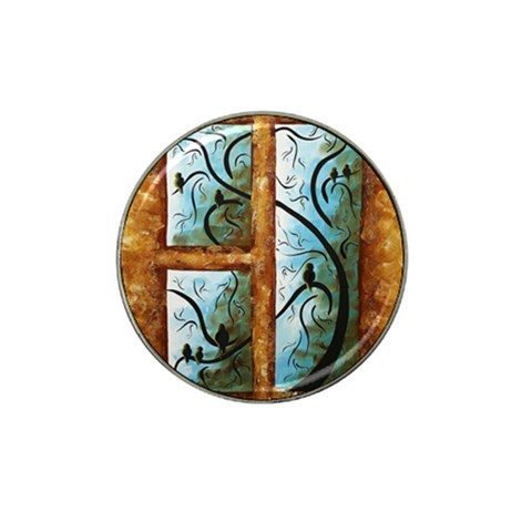 abstract Hat Clip Ball Marker (10 pack) from ArtsNow.com Front