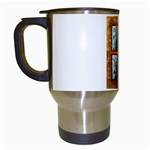 abstract Travel Mug (White)