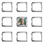 abstract Mega Link Italian Charm (9 pack)