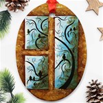 abstract Oval Ornament (Two Sides)
