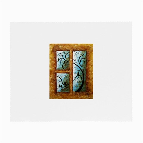 abstract Glasses Cloth (Small, Two Sides) from ArtsNow.com Front