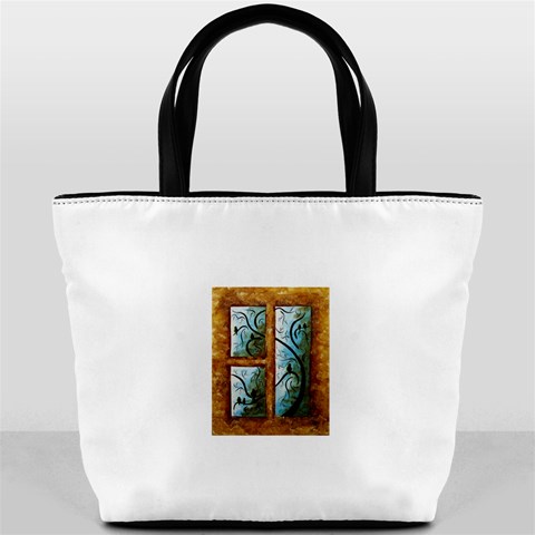 abstract Bucket Bag from ArtsNow.com Front