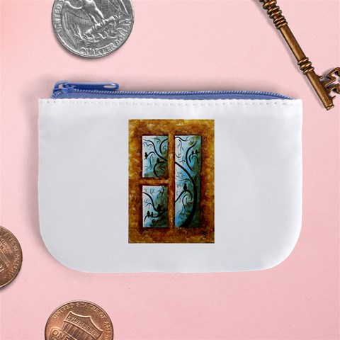 abstract Mini Coin Purse from ArtsNow.com Front