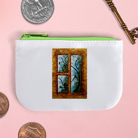 abstract Mini Coin Purse from ArtsNow.com Front