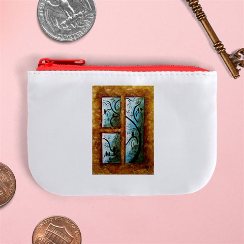 abstract Mini Coin Purse from ArtsNow.com Front