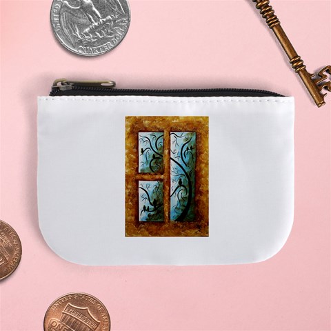 abstract Mini Coin Purse from ArtsNow.com Front