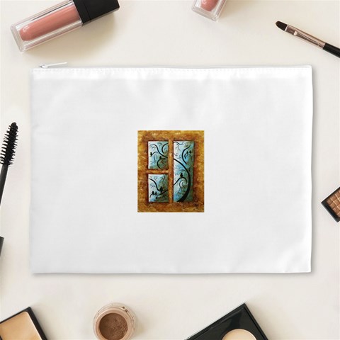 abstract Cosmetic Bag (XL) from ArtsNow.com Front