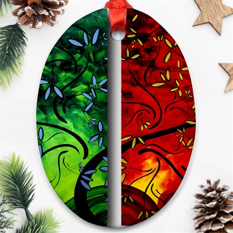 abstract Ornament (Oval) from ArtsNow.com Front