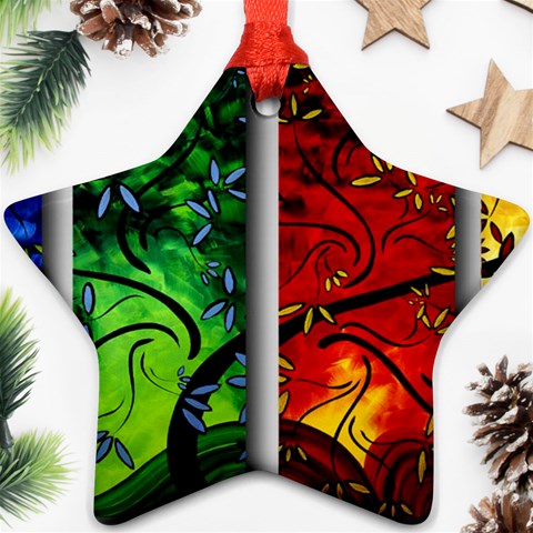 abstract Ornament (Star) from ArtsNow.com Front