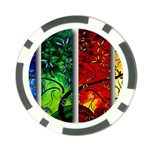 abstract Poker Chip Card Guard