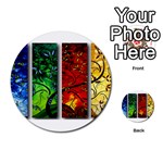 abstract Multi-purpose Cards (Round)
