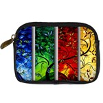abstract Digital Camera Leather Case