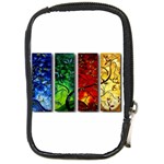 abstract Compact Camera Leather Case
