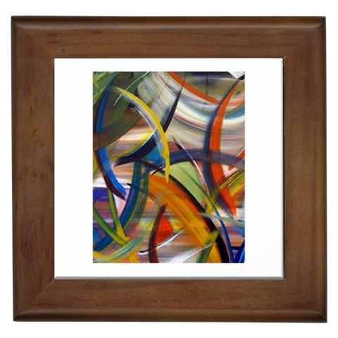 abstract Framed Tile from ArtsNow.com Front