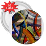 abstract 3  Button (10 pack)