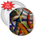 abstract 3  Button (100 pack)