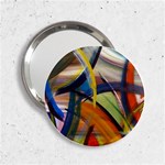 abstract 2.25  Handbag Mirror