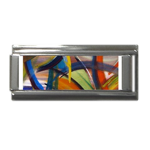 abstract Superlink Italian Charm (9mm) from ArtsNow.com Front