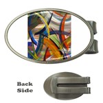 abstract Money Clip (Oval)