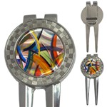 abstract 3-in-1 Golf Divot