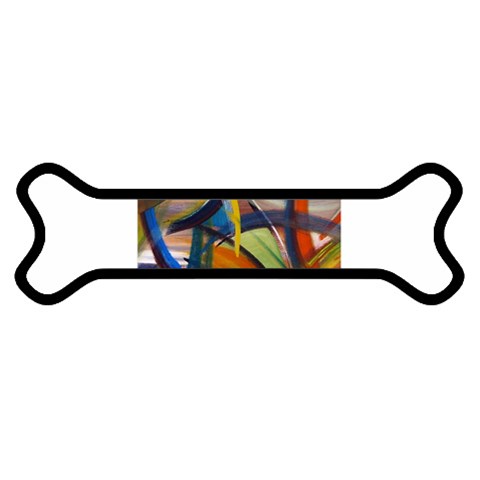 abstract Magnet (Dog Bone) from ArtsNow.com Front