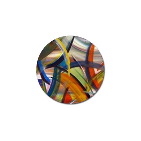 abstract Golf Ball Marker (4 pack) from ArtsNow.com Front
