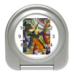 abstract Travel Alarm Clock