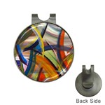 abstract Golf Ball Marker Hat Clip