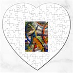 abstract Jigsaw Puzzle (Heart)