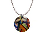 abstract 1  Button Necklace