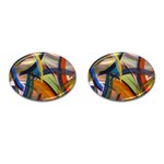 abstract Cufflinks (Oval)