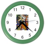 abstract Color Wall Clock