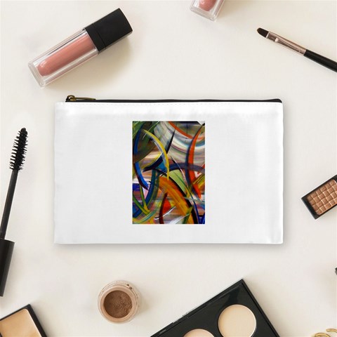 abstract Cosmetic Bag (Medium) from ArtsNow.com Front