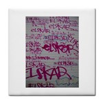 grafitti Tile Coaster