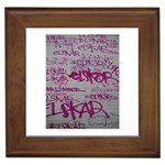 grafitti Framed Tile