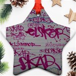 grafitti Ornament (Star)