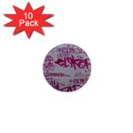 grafitti 1  Mini Magnet (10 pack) 