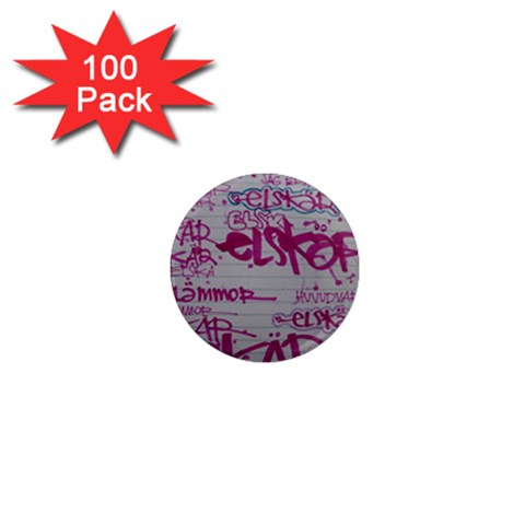 grafitti 1  Mini Magnet (100 pack)  from ArtsNow.com Front