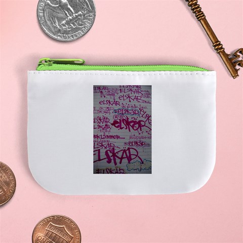 grafitti Mini Coin Purse from ArtsNow.com Front