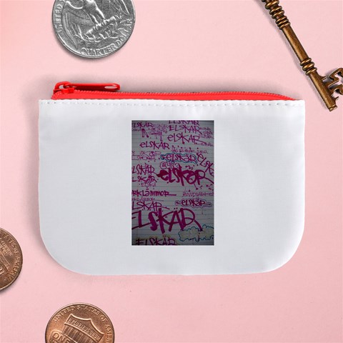 grafitti Mini Coin Purse from ArtsNow.com Front