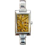 sun Rectangular Italian Charm Watch