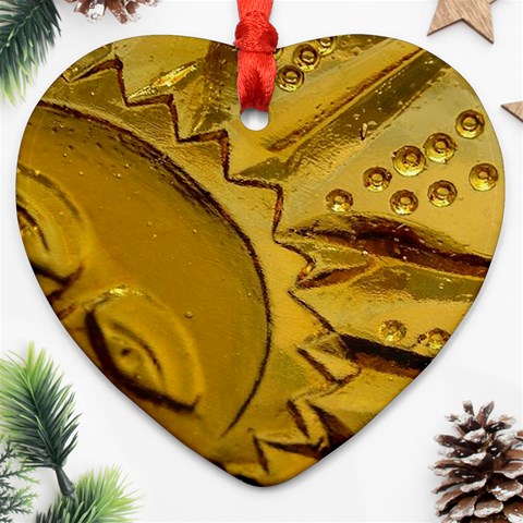 sun Ornament (Heart) from ArtsNow.com Front