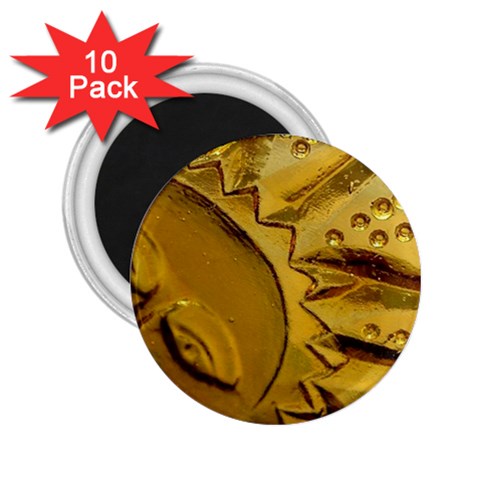 sun 2.25  Magnet (10 pack) from ArtsNow.com Front