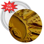 sun 3  Button (100 pack)